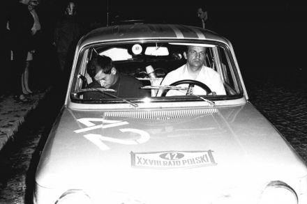 Krzysztof Komornicki i Zygmunt Wiśniowski – Renault 8 Gordini.